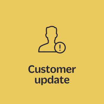 8th October Update 2 - Interruption to gas supply 