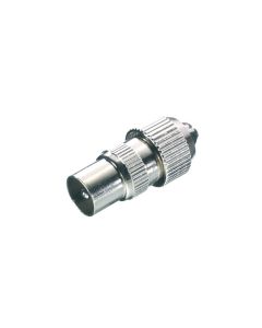 Vivanco Metal Coax Plug 