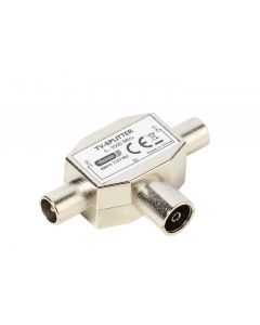 Vivanco TV Splitter 1 x Coax - 2 Coax