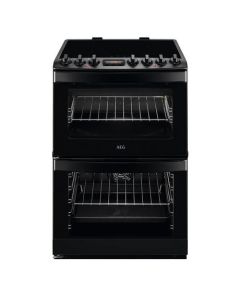 AEG CIB6742MCB 60 cm Induction Double Electric Cooker - Matte Black