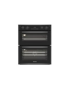 Blomberg 59.4cm Built In Under Electric Double Oven - Dark Steel ROTN9202DX