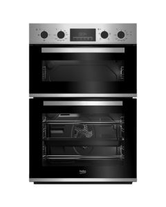 Beko 60 cm Built In Electric Double Oven - Stainless Steel CDFY22309X 