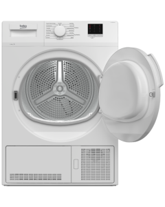 Beko DTLCE80041W 8kg Condenser Dryer - White