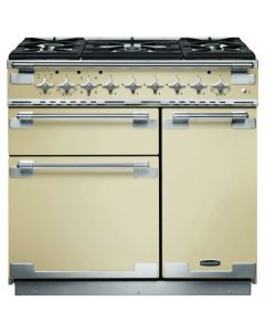 Rangemaster 90cm Dual Fuel Elise in Cream