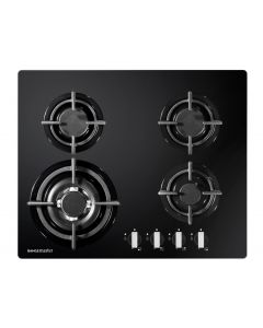 Rangemaster RMB60HPNGFGL 11223 60CM GAS HOB BLK GLASS