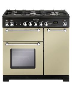 Rangemaster Kitchener 90cm Dual Fuel Cream Range Cooker